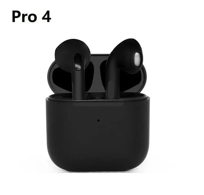 TWS Pro4 Bluetooth Earphones Wireless Earphones Mini Earphones Music Earphones for iOS Android Running Games in Ear Earphones