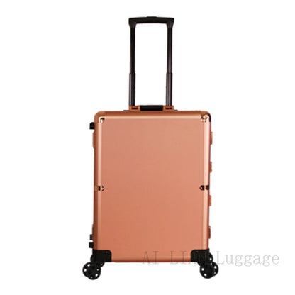 New trolley cosmetic bag large-capacity Professiona makeup case rolling luggage with LED light multi-function trolley suitcase