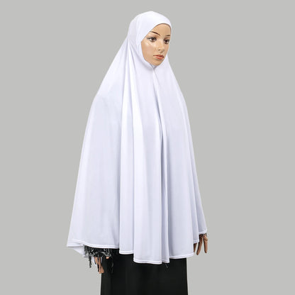 New Cotton Jersey Hijab Ready To Wear Instant Bawal Instant Headscarf For Muslim Women Prayer Malaysia Headwrap Khimar Scarf