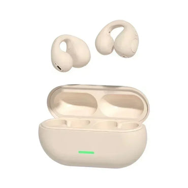 NEW Bluetooth 5.3 Wireless Bone Conduction Headphones T75 Clip Ear Music Noise Canceling Headset HD Call Sports Gaming Earphone