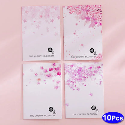 10Sets Retro Small Notebooks Kawaii A7 Blank Mini Cute Planner Diary Note Notepad Aesthetic Journal Kids Stationery Agenda Thing