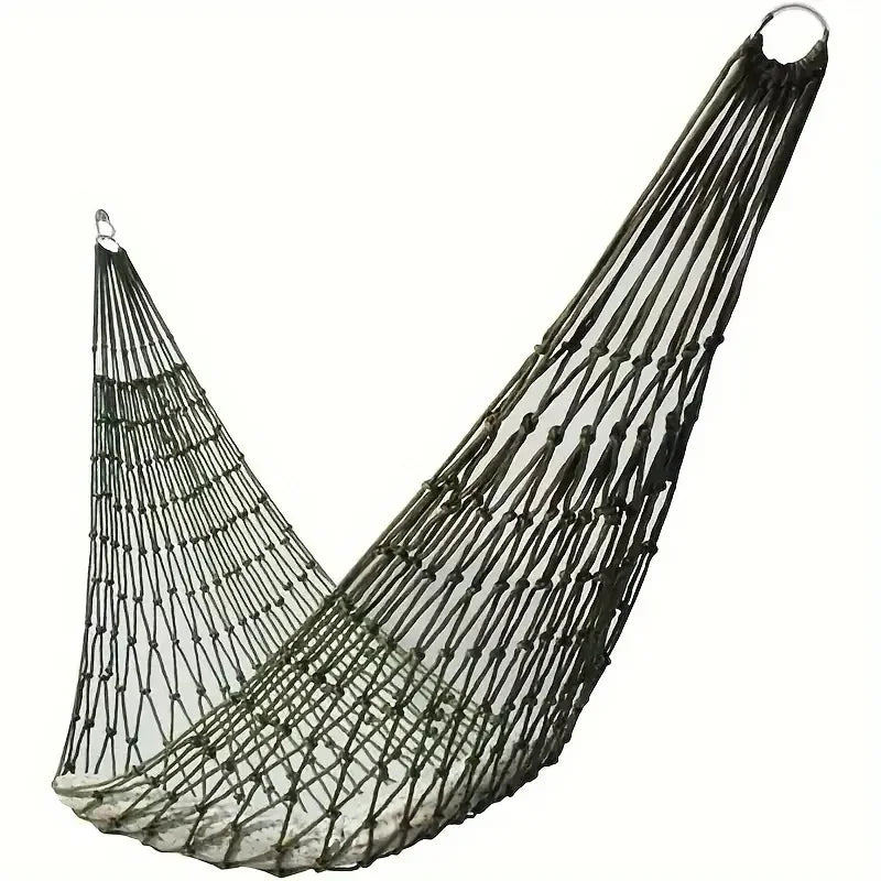 Multifunctional Nylon Hammock - Mesh Rope Hammocks For Outside - Sleeping Hammock Nylon Camping, Perfect For Outdoor Relaxation