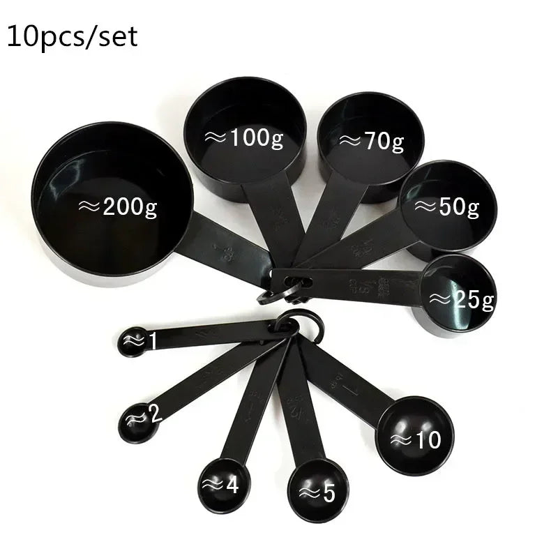 5/10pcs Measuring Tools Kitchen Measuring Spoons Teaspoon Sugar Scoop Cake Baking Flour Measuring Cups Kitchen Accessories