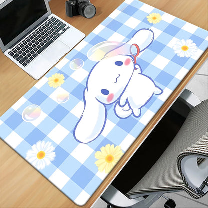 Cinnamoroll  mouse pad, keyboard, gaming accessories, mouse pad, gaming office computer, PC gaming console, laptop, writing desk