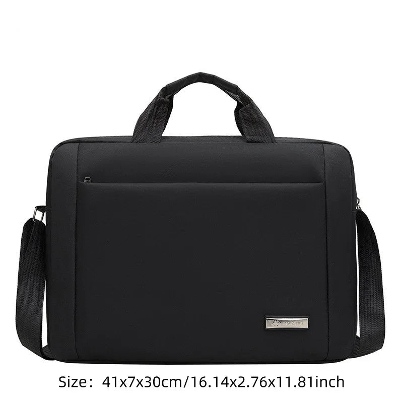 Large Capacity Men's Laptop Bag Briefcases Business Document Electronic Article Clothes Storage Pouch Shoulder  Travel Organizer