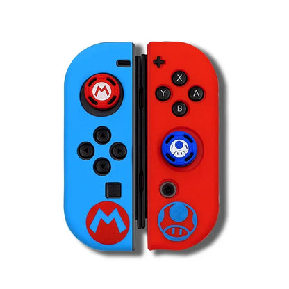 Silicone Soft Case Thumb Stick Grip Cap Joystick Protective Cover For Nintendo Switch Oled NS Joy-Con Controller Protector Skin