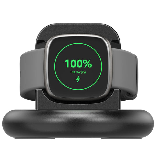 Smart Watch Charger Dock For Fitbit Versa 4/Versa 3 Charging Cable For Fitbit Sense/Sense 2 Smart Magnetic Watch Charger Stand