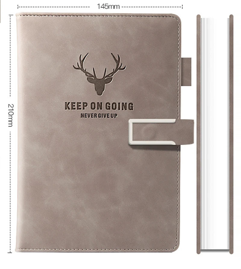 Student Notebook A5 Learning Notebook Office Work Notebook Waterproof Wear Resistant Comfortable Thick Hand Feel Notebooks