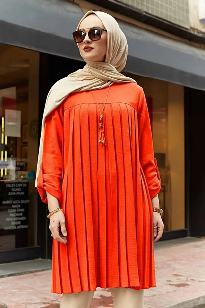 New 2025 Muslim Women's Blouse Shirt Adjustable Sleeve Women Fashion Top Islamism Blouses for Muslim Women Solid Oversized 5XL