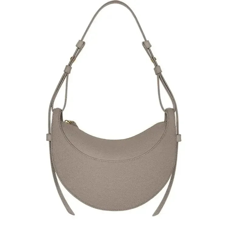 Fashion Niche Brand Design Women's Shoulder Crossbody Bag 2024 New Light Luxury Comfort Ladies Crescent Satchel