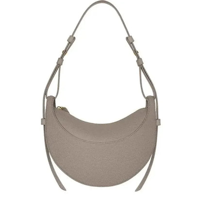 Fashion Niche Brand Design Women's Shoulder Crossbody Bag 2024 New Light Luxury Comfort Ladies Crescent Satchel