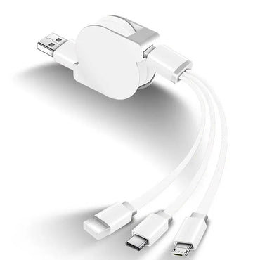 3 In 1 Usb Cable Micro Usb Phone Charger Type C Charging Cable Mobile Phone Wire Cable For Iphone 13 12 Pro Max Xiaomi Redmi