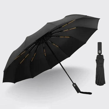 Windproof Automatic Folding Umbrella Female Male Twelv Bone Car Luxury Large Business Umbrellas Men Rain Women Gift Parasol