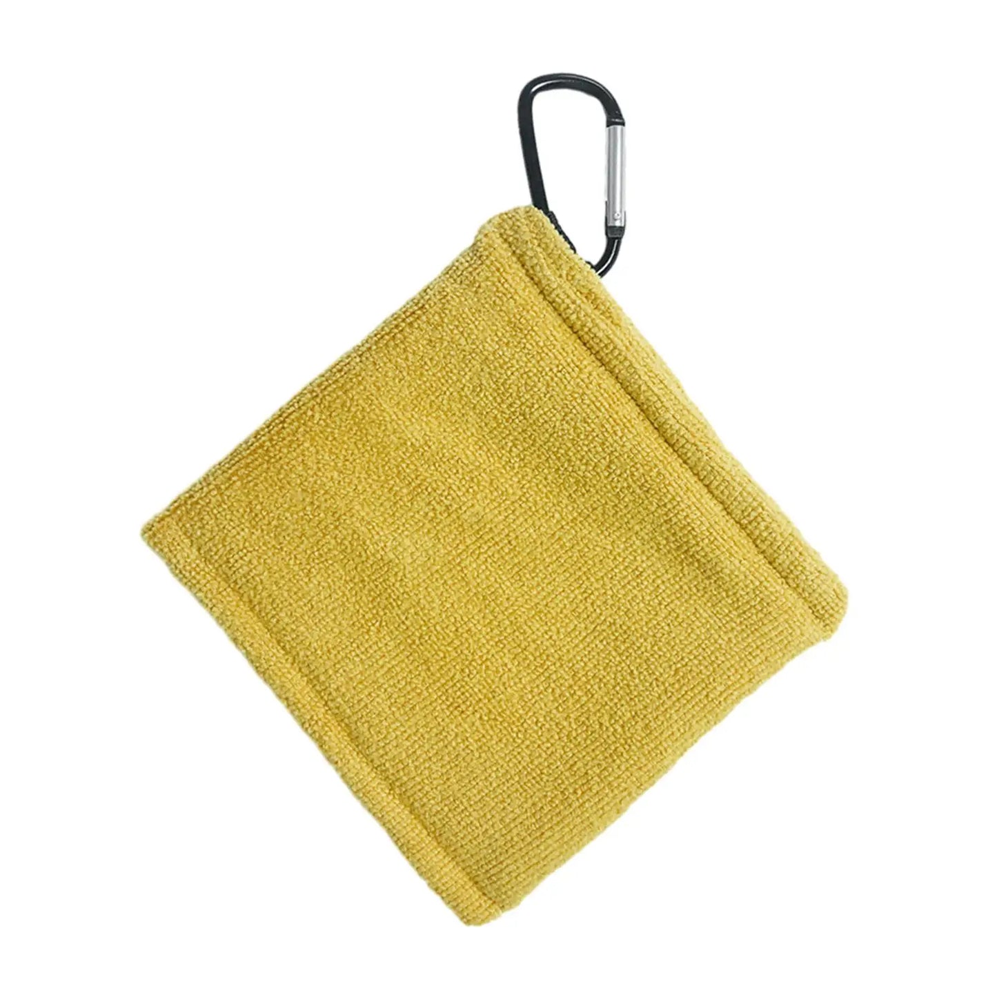 Golf Ball Towel Golf Ball Cleaner Portable Square Wiping Cloth Golf Ball