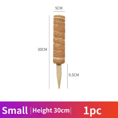 Plant Climbing Coir Totem Pole Safe Gardening Coconut  Stick For Climbing Plants Vines And Creepers Plant Support