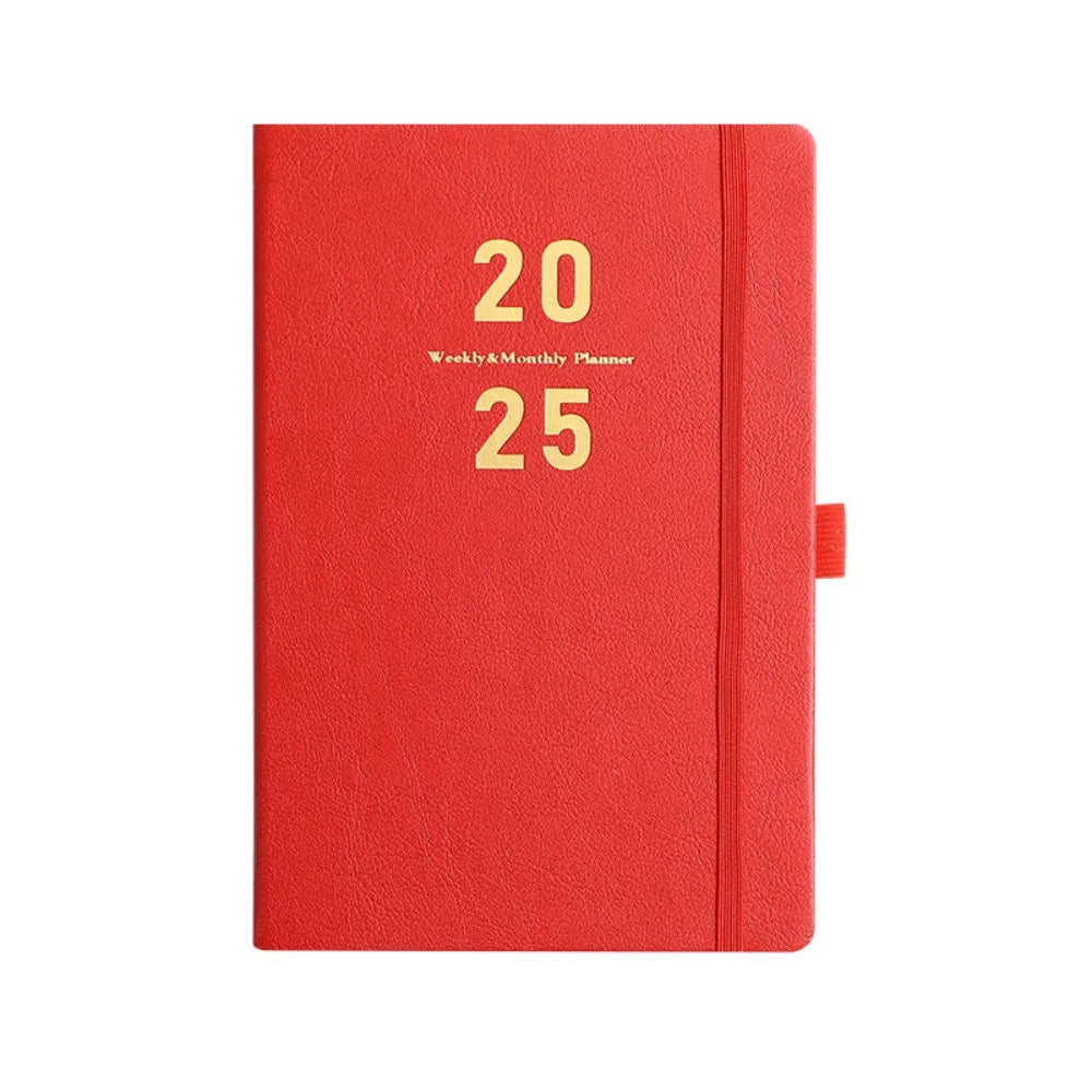 Diary Notebook A5 2025 Agenda Planner Notebook Paper Simple 2025 Journal Notebooks Creative 176 Pages 365 Days Notepad Student