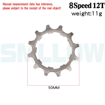 Mountain Bicycle Flywheel Teeth 11T 12T 13T 14T 15T 16T 17T 18T 19T 21T 8 SpeedSteel Freewheel Gear Denticulate Repair Parts