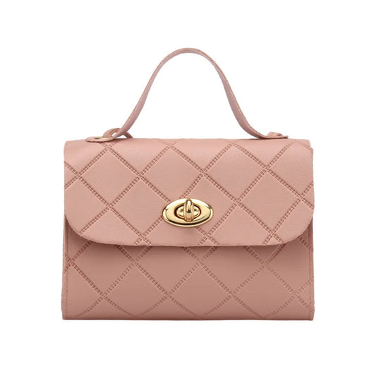 Lingge stripesd small square bag women's handbags2021 k-style satchel small bag export wholesale fashion trendy bag