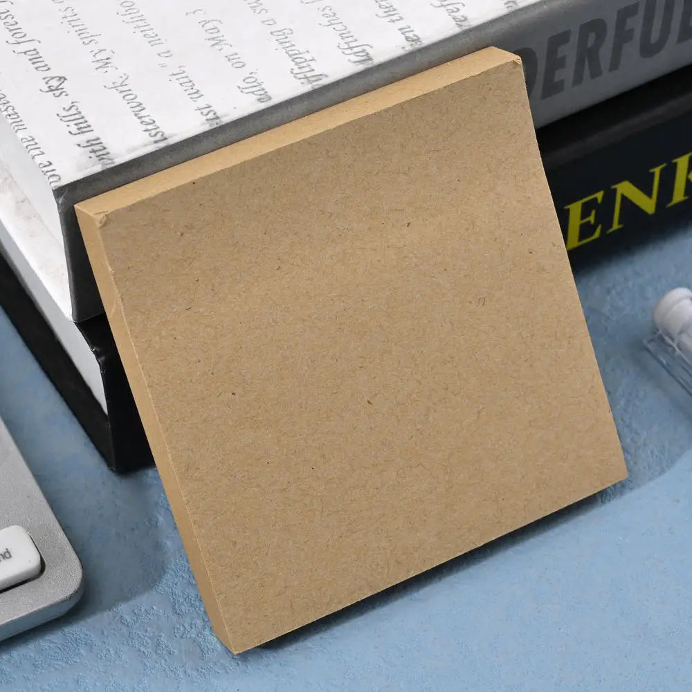 Portable 80 Helaian Grid Kosong Simple Sticky Note Memo Pad untuk Membuat Nota Perancangan Notepad Alat Tulis Peralatan Sekolah 