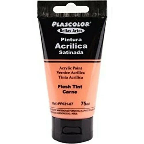 Pinturas Acrílicas para Manualidades y Uso Profesional, Colores, 75ML