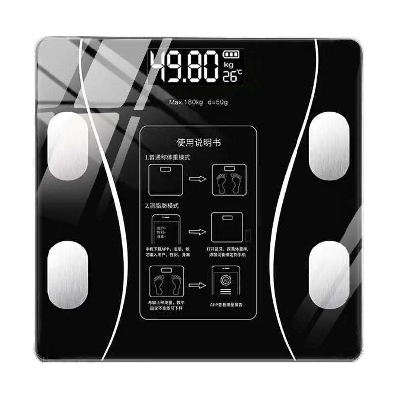 Electronic Scale Intelligent Body Fat Scale Weight Scale Household Adult Precise Body Scale Health Scale Fat Measurement Scale