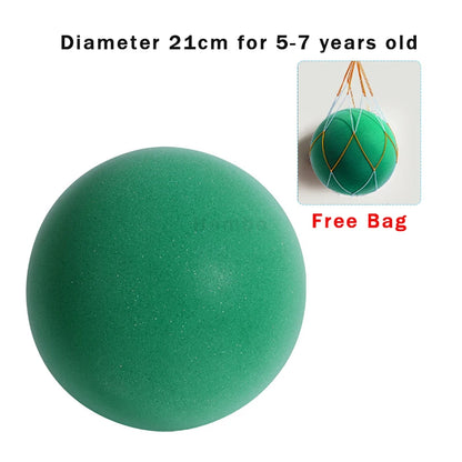 Silent basketball Size 7 Squeezable Mute Bouncing Basketball Indoor Silent Ball Foam Basketball 24cm Bounce Football Sports Toys