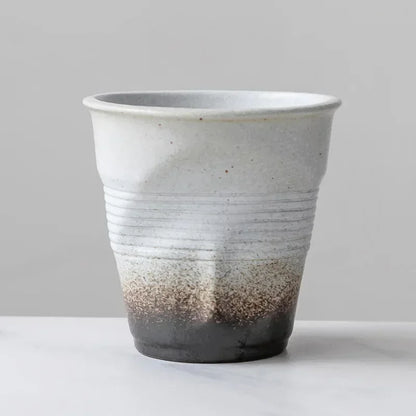 Ceramic Coffee Mug, Pottery Cups, Porcelain Tea Cup, Drinking Water, Teacup Mug, Kiln Change, 200ml, 1Pc