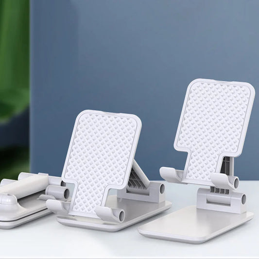 Foldable Mobile Phone Desktop Phone Stand for iPad iPhone Samsung Desk Holder Adjustable Desk Bracket Smartphone Stand