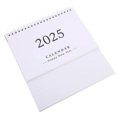 2025 Desk Calendar Office 2024-2025 Spiral Academic Monthly Desktop Supply Table Decorations Delicate Home Supplies