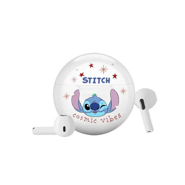 New Disney Stitch Angel High Fidelity Surround Stereo Earphones, Wireless Bluetooth Earphones, Intelligent Touch Earphones