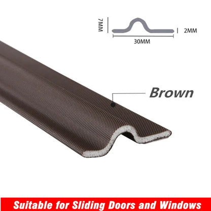 6M Soundproof Foam Sliding Window Sealing Strip  Wearable Casement Window Weather Stripping Door Gap Filler Acoustic Seal Tape