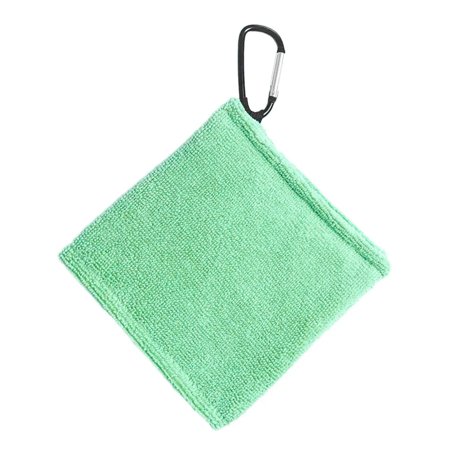 Golf Ball Towel Golf Ball Cleaner Portable Square Wiping Cloth Golf Ball