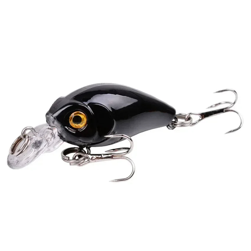 4.5CM 3.5G Crankbaits Set Warna Campuran Gewang Memancing Umpan Ikan Kecil Umpan Wobbler Bass Swimbait Renang Laut Trout Tackle Barang Keras 