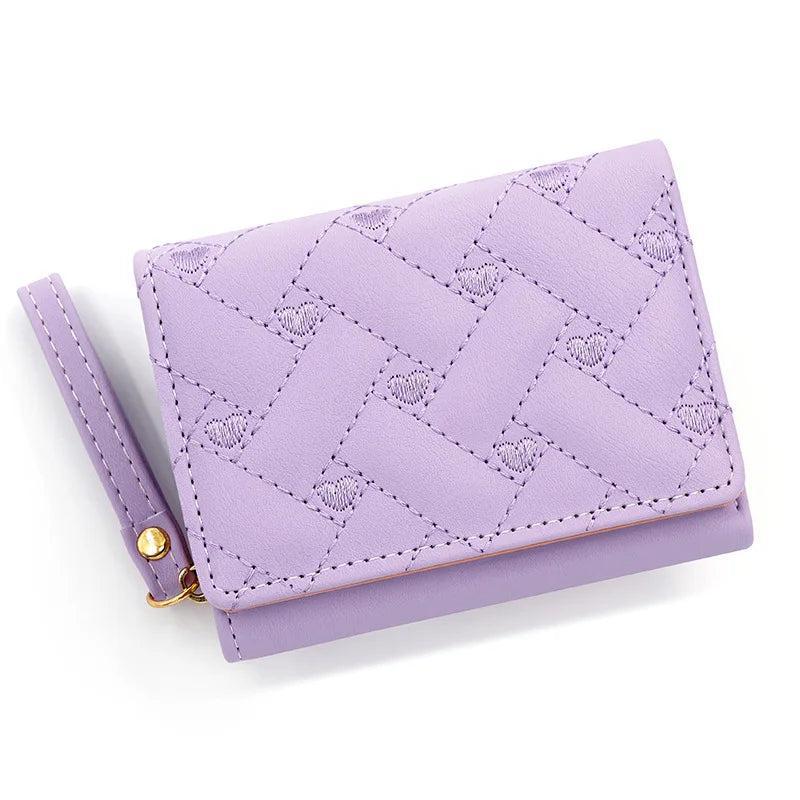 Wallets for Women Kawaii Cute Wallet Luxury Designer Lady Wallet Pink Purse Womens Wallet Small Women Leather Wallet Coin Purse