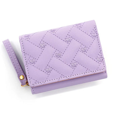 Wallets for Women Kawaii Cute Wallet Luxury Designer Lady Wallet Pink Purse Womens Wallet Small Women Leather Wallet Coin Purse