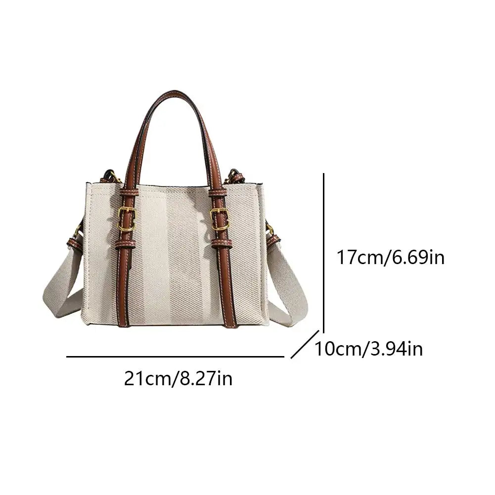 Tote Bag for Women Retro Top Handle Bag Solid Color PU Leather Fashion Crossbody Bag Large Capacity Shoulder Bag Simple Satchel