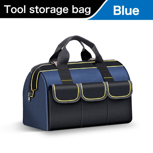 Multi-Function Tool Bag 1680D Oxford Cloth Electrician Bag Multi-Pocket Waterproof Anti-Fall Storage Bag