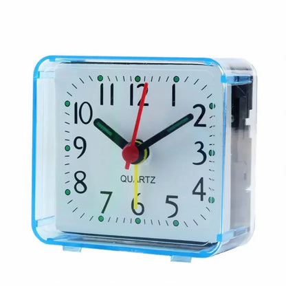 Jam Meja Jam Penggera Persegi Jam digital Jam penggera kecil Jam Perjalanan Katil Elektronik Jam desktop kuarza Penggera Meja 
