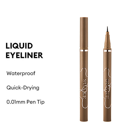 Eyeliners SUAKE Slim eyeliner,1pcs durable, natural, waterproof, durable, easy to use, not easy to take off makeup