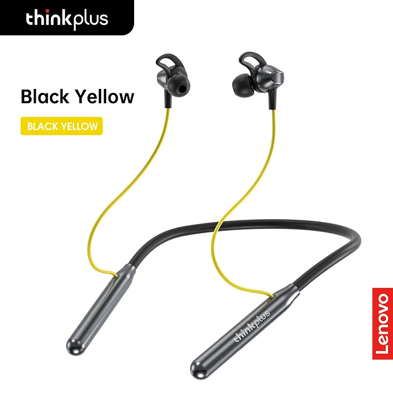 Lenovo BT10 TWS Bluetooth Earphones Running Sports Neck Hanging Earphones Stereo Music Gaming Earphones Long Life Battery