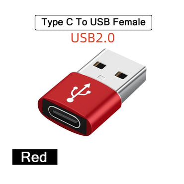 2PCS USB 3.0 To Type C OTG Charger Adapter Penyambung Jenis-C to USB Male To Type-c Adapter Converter untuk PC MacBook Car USB ipad 