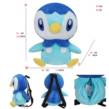 15 Gaya Anime Pokemon Charizard Mimikyu Eevee Snorlax Gengar Mew Mario Koopa Ransel Mainan Boneka Kartun Boneka Peluche 