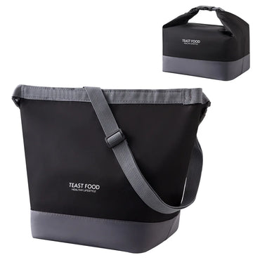 Portable Lunch Bag for Women Insulated Lunch Box Tote Waterproof Office Food Shoulder Bags Cooler Bag Thermal Bag Bento Pouch