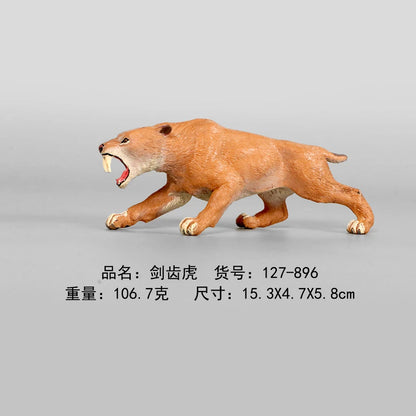 Realistic Wild Animal Models Rare Forest Animal Figurines Action Figure Toys,Malay Tapir,Anteater,Badger Model Educational Toys