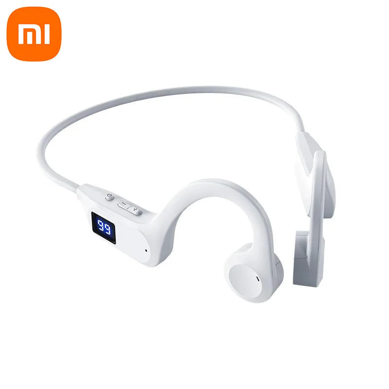 Xiaomi Bone Conduction Earphones Digital Display Wireless Bluetooth Earphones Hands Free Microphone X7 Sports Earphones