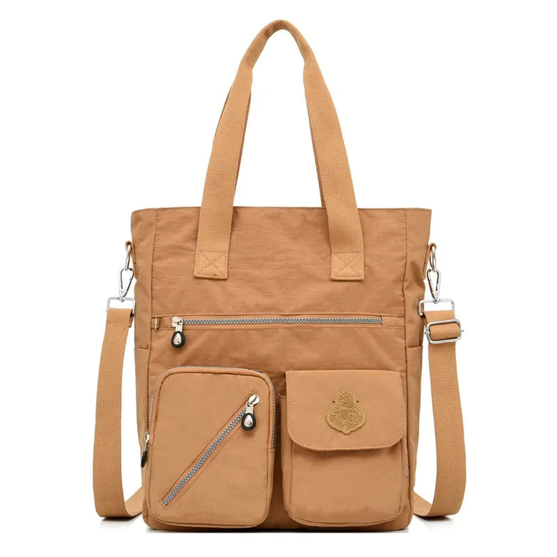 Top-Handle Messenger Bag Handbags Women Famous Brand Nylon Big Shoulder Beach Crossbody Bags Casual Tote Female Purse Sac bolsa