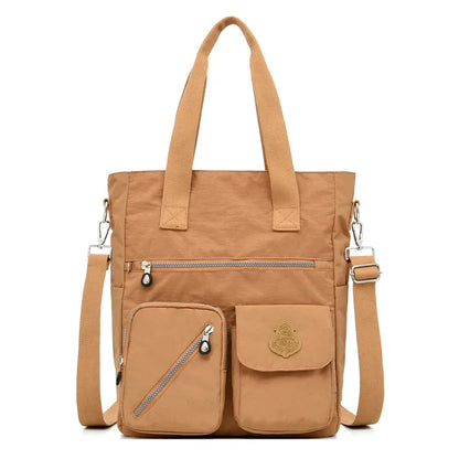 Top-Handle Messenger Bag Handbags Women Famous Brand Nylon Big Shoulder Beach Crossbody Bags Casual Tote Female Purse Sac bolsa