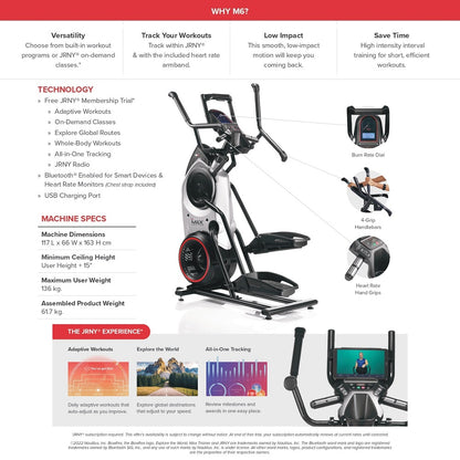Johnosn Fitness BowFlex Max Trainer M6