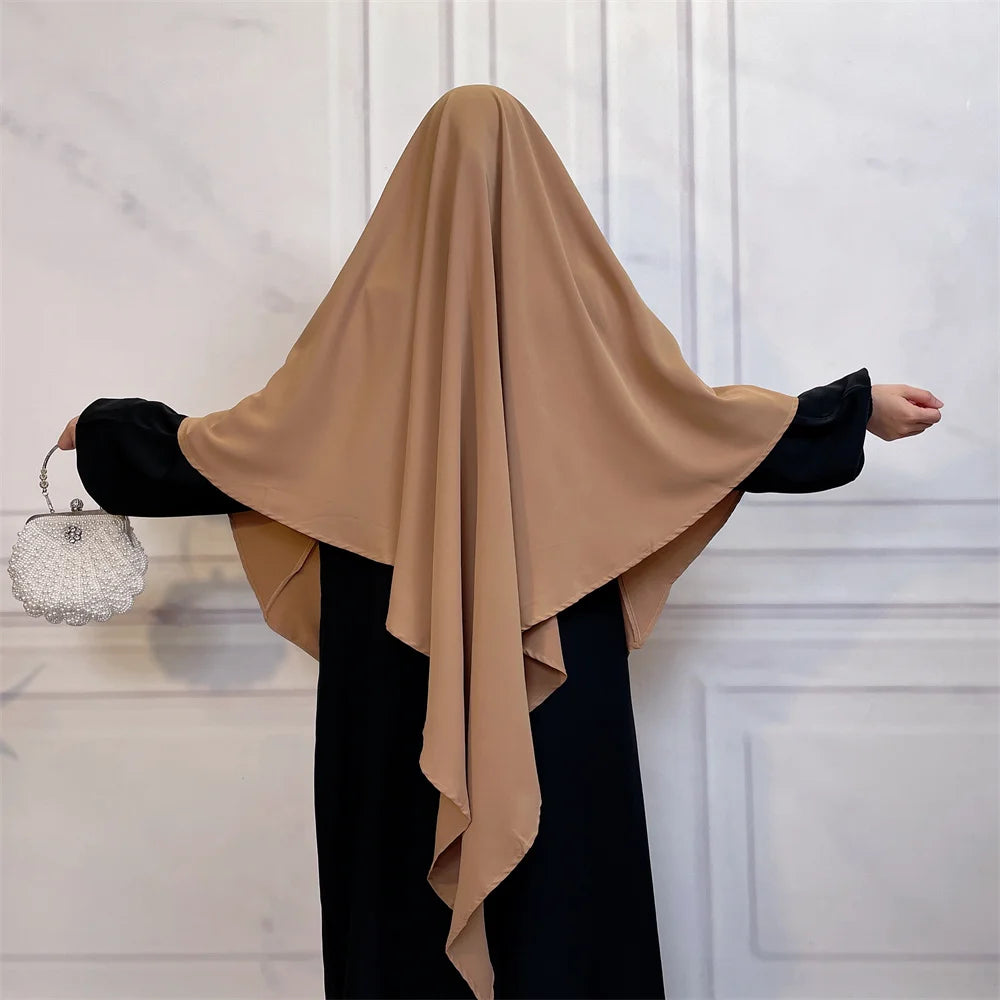 Siskakia Dubai Turkish Turban Solid Muslim Women Khimar Wrap Malaysia Shawls Scarves Moroccan Hijabs 15 Colors Eid 2023