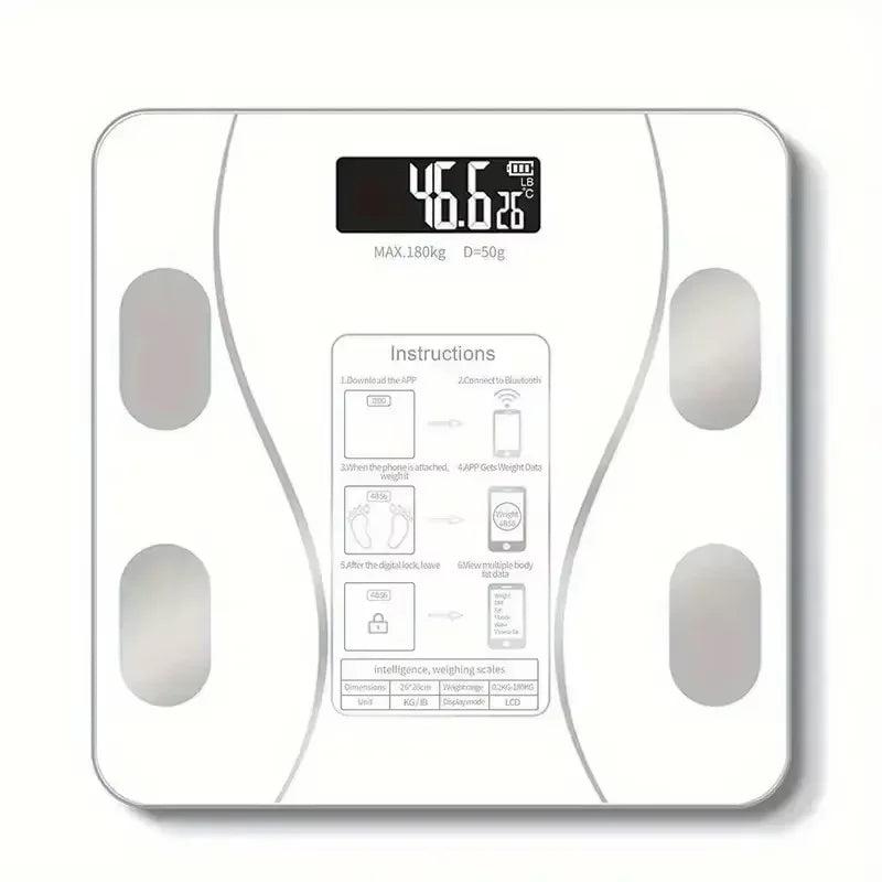 1pc Weight Scale, Household Small Electronic Scale, Precise Charging, Human Body Scale, Household Body Fat Scale